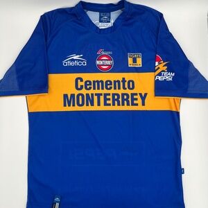 Tigres UANL 2002/2003 Away ORIGINAL Atletica VTG Rare Soccer Jersey (XL)